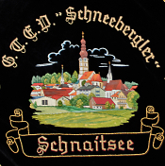 Vereinsfahne Trachtenverein D'Schneebergler Schnaitsee